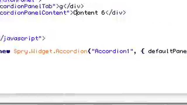 Smart Spry: Php + Accordion Spry смотреть онлайн