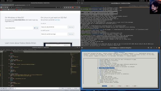 Running an external custom kernel in Fedora 32 under QEMU: Kernel Debugging Part 1 смотреть онлайн