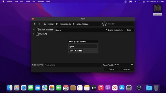 Dear ImGui File Dialogs смотреть онлайн