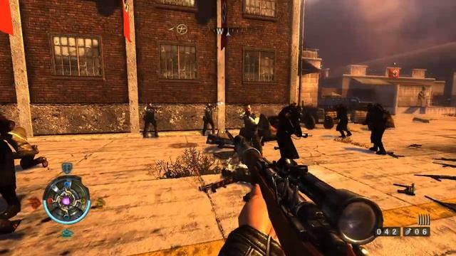 Wolfenstein 2009 — приколы с читами и багами, секреты игры (#20) смотреть онлайн