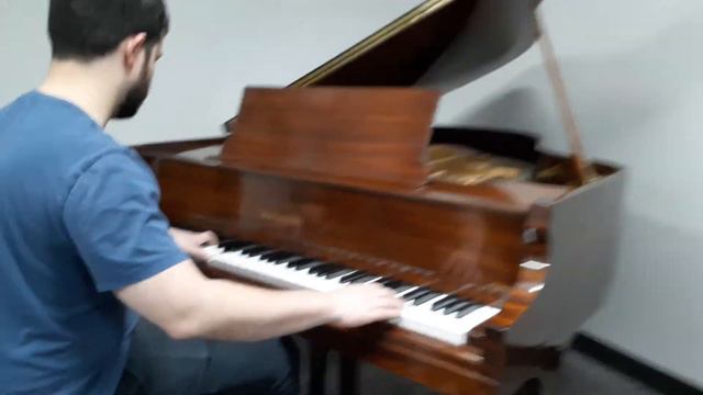 Baldwin Classic Tiger Striped Mahogany Baby Grand Piano - Serial C319171 Call for info (844)251-192 смотреть онлайн