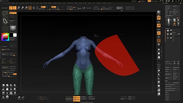 Как сделать ID карту в ZBrush смотреть онлайн