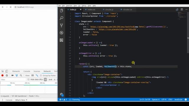 Display fallback image for a broken image link in reactjs | Fix broken images смотреть онлайн