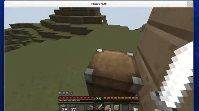 Minecraft 1.5 with the Nouveau driver (Linux kernel 3.9.8), runs fine смотреть онлайн
