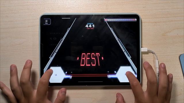 《So Far Away》 in the rhythm game Malody смотреть онлайн