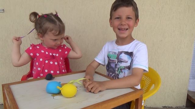 Как сделать Капитошку (игрушку-антистресс) своими руками. How To Make Anti Stress Balls смотреть онлайн