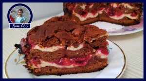 ШОКОЛАДНЫЙ ПИРОГ с Творогом и Вишней – Как испечь ВКУСНЕЙШИЙ Необычный БРАУНИ рецепт