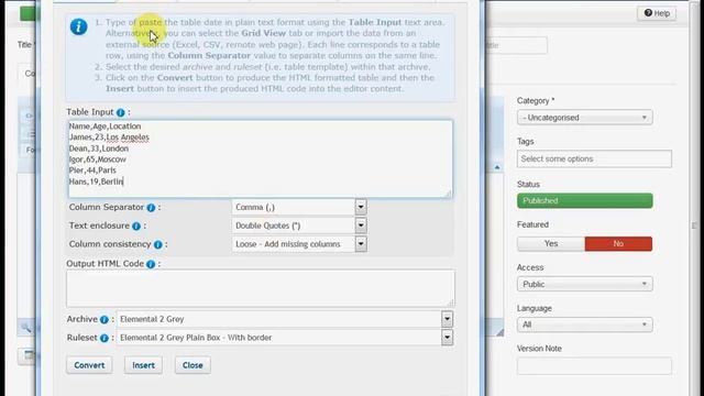 Getting started with Tabulizer v6.0 for Joomla смотреть онлайн