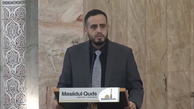 A Message by Mansour Shouman Masjidul Quds Cape Town смотреть онлайн