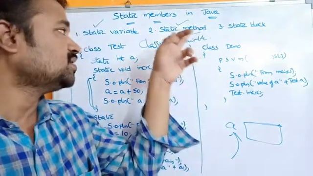 Static Members in Java || STATIC VARIABLES, STATIC METHODS & STATIC BLOCK - JAVA PROGRAMMING смотреть онлайн