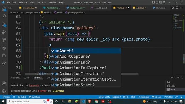 Delete post functionality | MERN stack course Instagram #16 смотреть онлайн