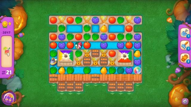 Gardenscapes Садовник ОСТИН #391 (уровни 3844-3850) Начало ЖУТКОГО сезона в нашем Саду!