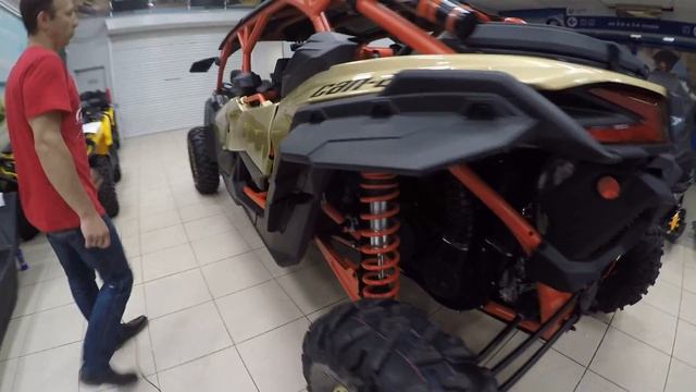BRP  Can-Am  SSV  MAVERICK MAX X3 обзор