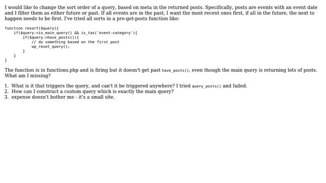 Wordpress: How to change main query based on post meta? смотреть онлайн