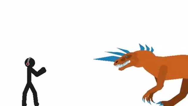 Stick nodes: Dinosaur vs Human смотреть онлайн