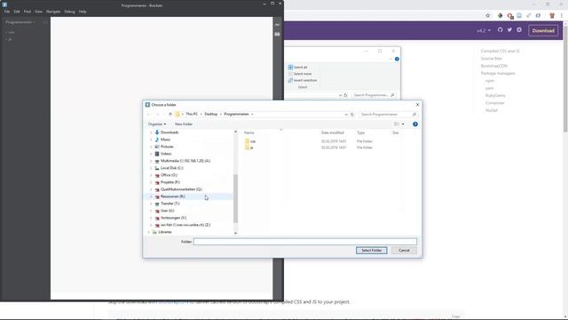 Bootstrap : 1. Einführung und Installation смотреть онлайн