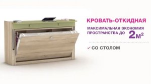 Мебелионика   кровать откидная со столом