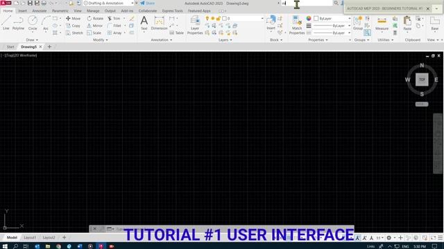AUTOCAD 2023 - BEGINNERS TUTORIAL #1 | BIM MEP PROJECT | NAVISWORKS смотреть онлайн