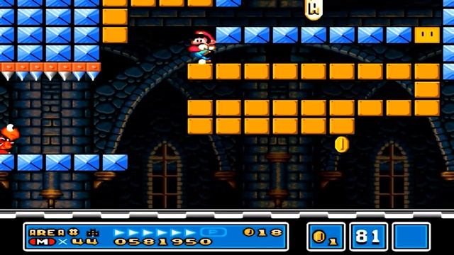Super Mario Bros 2 HD REBOOT 100%: World 9: Amazing Bowser's Castle Part 3 - Master Hand Challenge смотреть онлайн