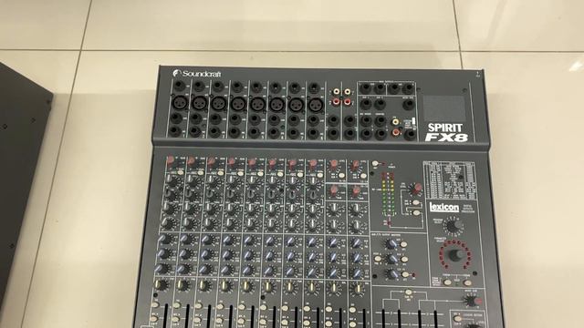 Mixer SoundCraft FX8 FX16 Live4 YAMAHA MG24/14FX MACKIE1604VLZ PRO สวยๆจากต่างประเทศ ประกัน 3 เดือ смотреть онлайн