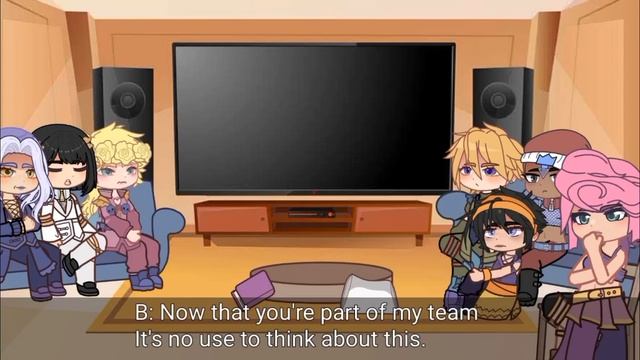 (JoJo)JJBA-Golden Wind React To (1/?)