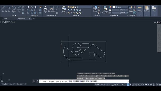 AUTOCAD 2021 TUTORIAL #05 - BASIC TOOLS смотреть онлайн