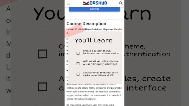 Laravel 10 - Build News Portal and Magazine Website (2023) #laravel10 #freeudemycourses #korshub смотреть онлайн