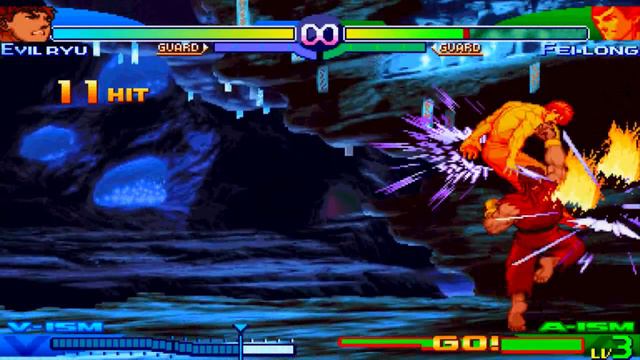 V-Evil Ryu V-ism Evil Ryu Variable Combos VCs - Street Fighter Alpha 3 SFA3 Upper/Max смотреть онлайн