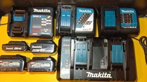Зарядные устройства MAKITA  18В-40В почти все зарядки макита в одном видео-показываю чем отличаются