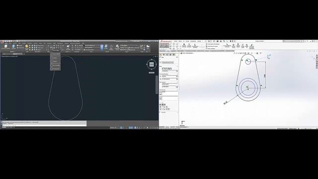 AutoCAD Vs Solidworks смотреть онлайн