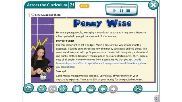 Penny Wise (Text) Excel 8 Module 2 смотреть онлайн