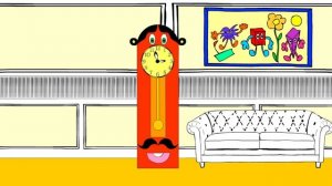 Hickory Dickory Dock nursery rhyme, songs for kids, toddlers, animated series
