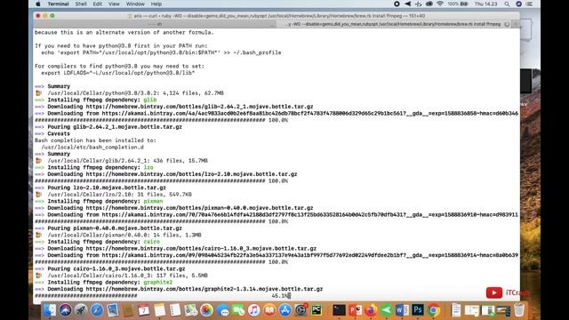 Cara Install ffmpeg di Mac OS смотреть онлайн