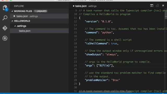 Build Python on Visual Studio Code смотреть онлайн