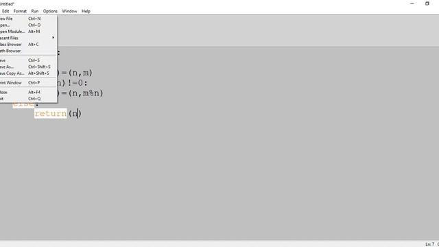 how to find gcd or greatest common divisor using python смотреть онлайн