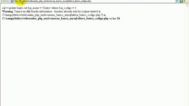 aula 2998 php Finalizando update formulario REQUEST POST header location смотреть онлайн