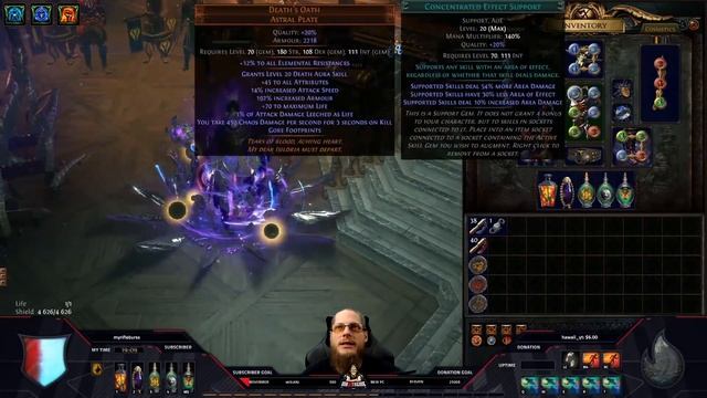 [PATH OF EXILE] – 3.8 – DEATH OATH BOMBER – A SUPER FUN SPEED MAPPING BUILD! смотреть онлайн