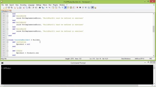 Builder Design Pattern In Ruby смотреть онлайн