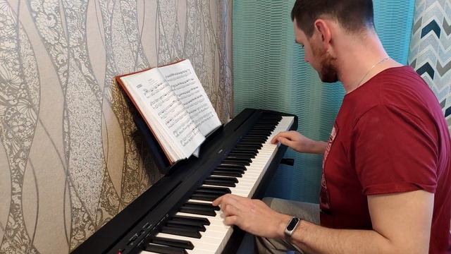 Слесарь учится играть #1 (Лев Землинский - Колыбельная OST "Путевой обходчик") смотреть онлайн