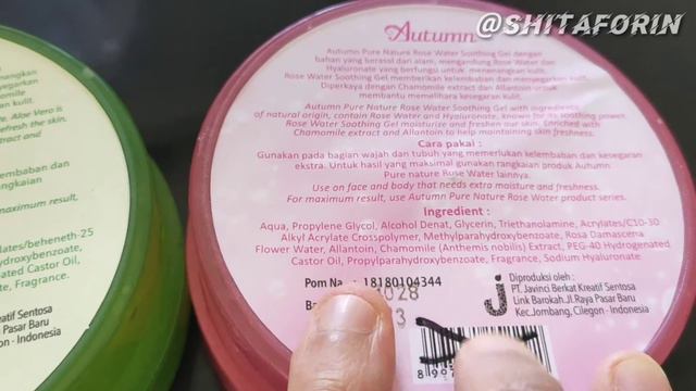 AUTUMN ALOE VERA AND ROSE WATER SOOTHING GEL REVIEW смотреть онлайн