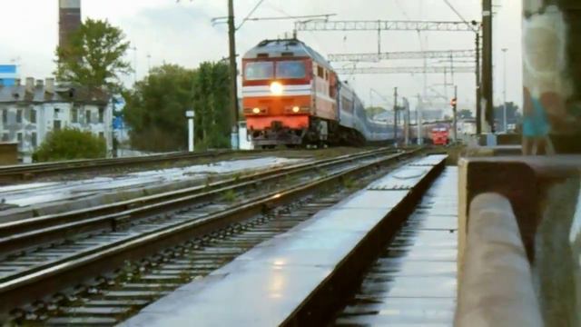 [RZD ] ТЭП70-0240 051Б Санкт-Петербург — Минск