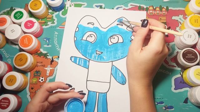 Рисуем Котю из Котики вперед! / Draw Kotyu from Kitty forward! смотреть онлайн