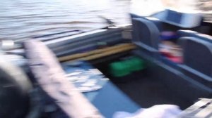 Обзор на Лодку Салют 430, + Yamaha F40.Про скорость и расход топлива.