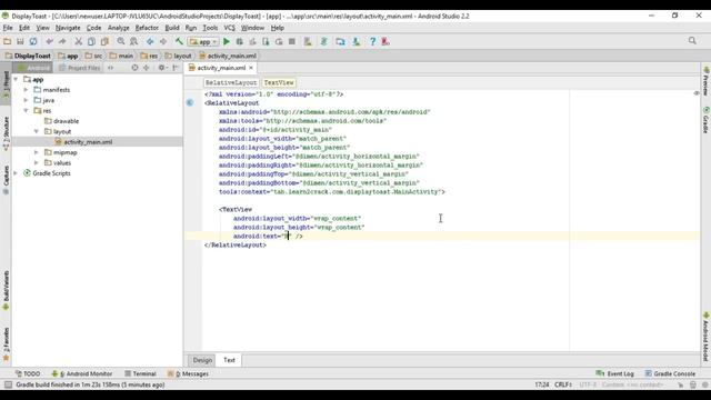 How To Display Toast In Android Studio. смотреть онлайн