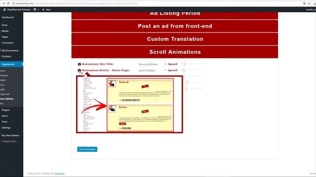 Classified Ads - WordPress Theme смотреть онлайн