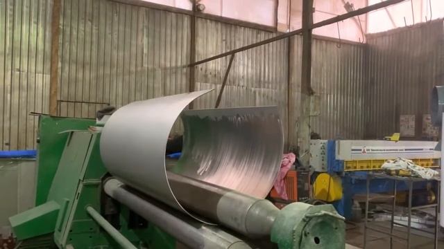 Вальцевание обечаек смотреть онлайн
