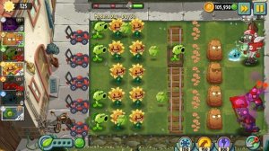 Plants vs  Zombies 2 - Modern Day Day 30 [Plants Lvl 1 & No Premium]