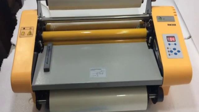 RM 358 ROLL TO ROLL LAMINATION MACHINE смотреть онлайн