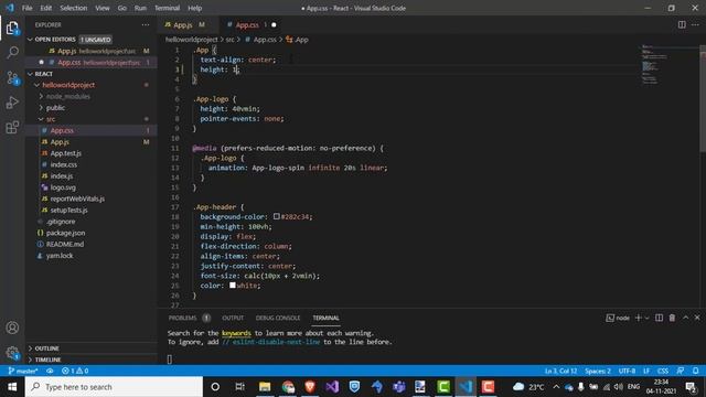 Create new react project and print Hello World. ReactJs tutorial for beginner смотреть онлайн