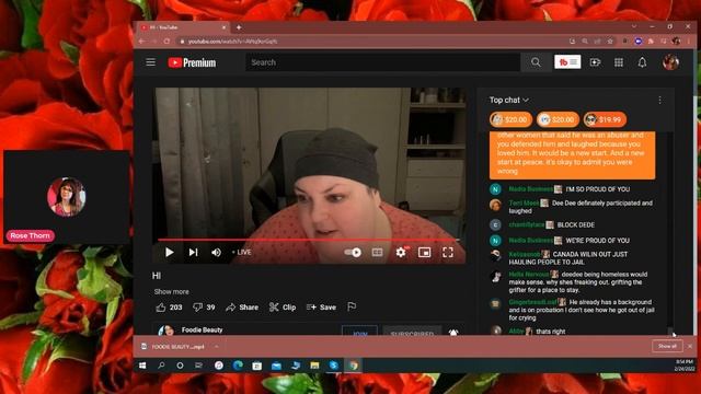 FOODIE BEAUTY HI NADAR ARRESTED LIVESTREAM REACT смотреть онлайн